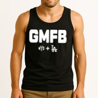 Kyle T Wearing Gmfb Nyc La Tank Top
