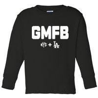 Kyle T Wearing Gmfb Nyc La Toddler Long Sleeve Shirt