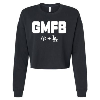 Kyle T Wearing Gmfb Nyc La Cropped Pullover Crew