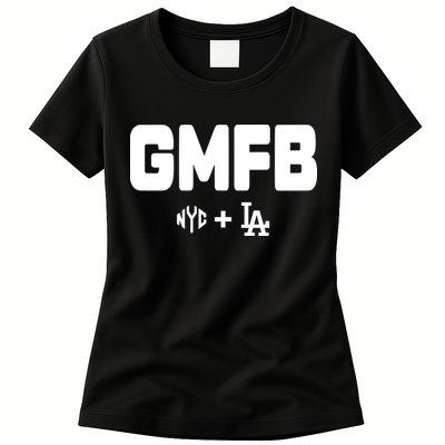 Kyle T Wearing Gmfb Nyc La Womens T-Shirt