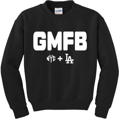 Kyle T Wearing Gmfb Nyc La Kids Sweatshirt