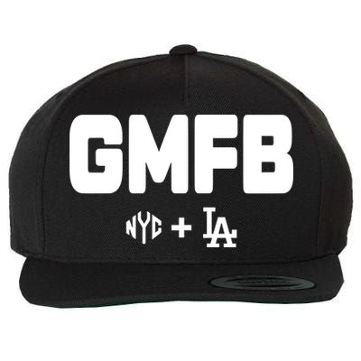 Kyle T Wearing Gmfb Nyc La Wool Snapback Cap