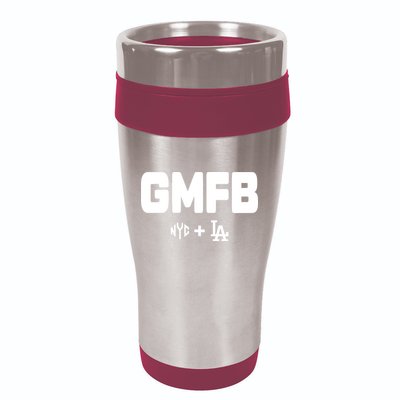 Kyle T Wearing Gmfb Nyc La 16oz Travel Tumbler