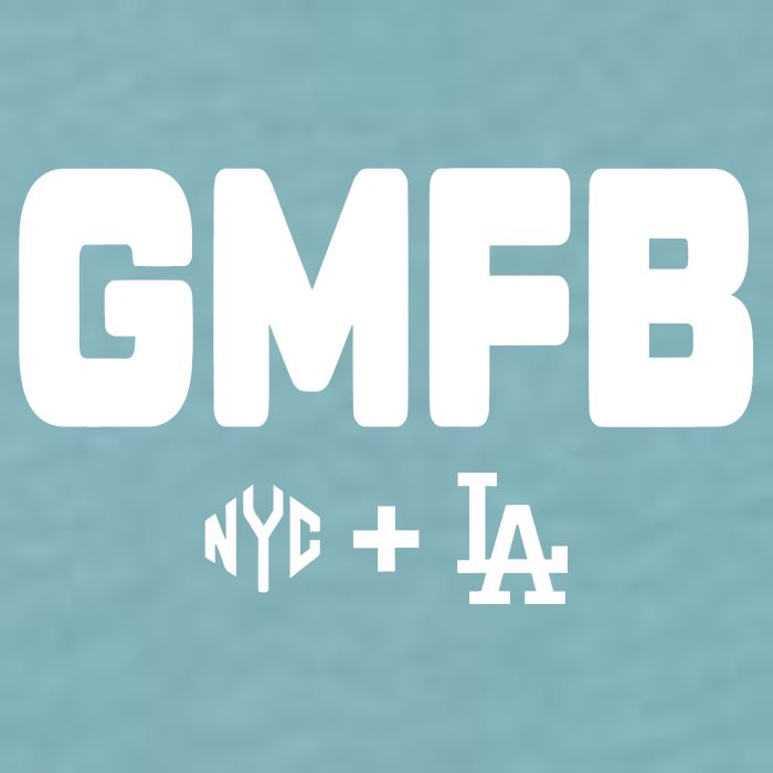 Kyle T Wearing Gmfb Nyc La Sueded Cloud Jersey T-Shirt