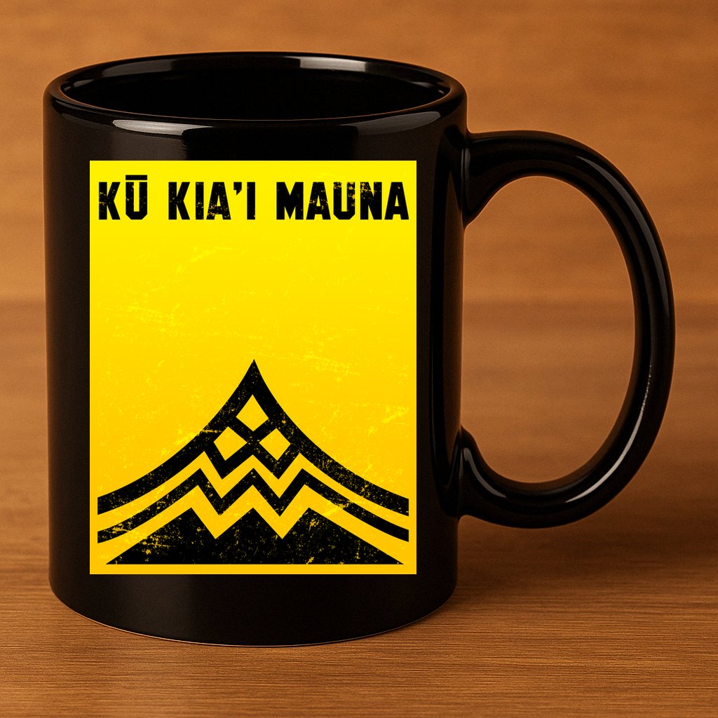 Ku Kiai Mauna 11oz C Handle Ceramic Mug
