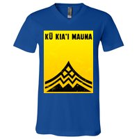 Ku Kiai Mauna V-Neck T-Shirt