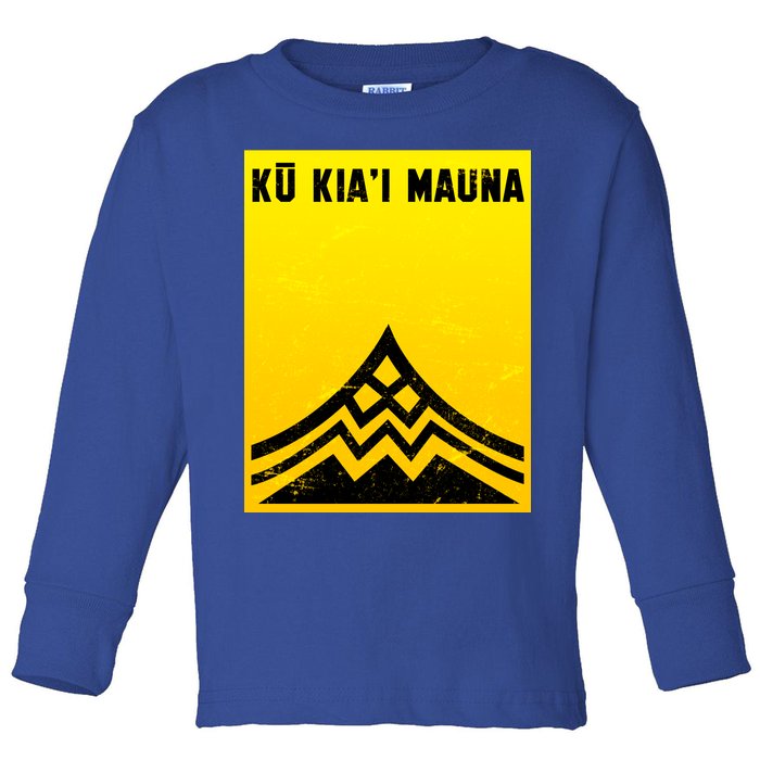 Ku Kiai Mauna Toddler Long Sleeve Shirt