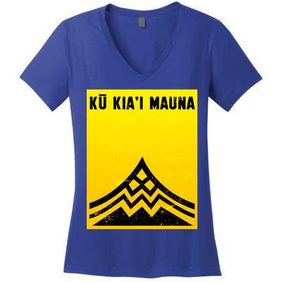 Ku Kiai Mauna Women's V-Neck T-Shirt