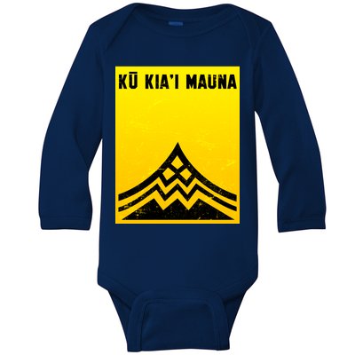 Ku Kiai Mauna Baby Long Sleeve Bodysuit