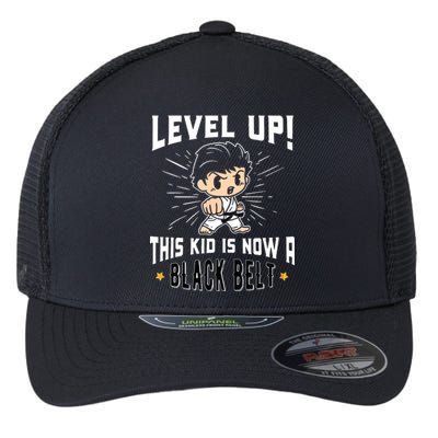 Karate Uniform Black Belt Award T Gifts Flexfit Unipanel Trucker Cap