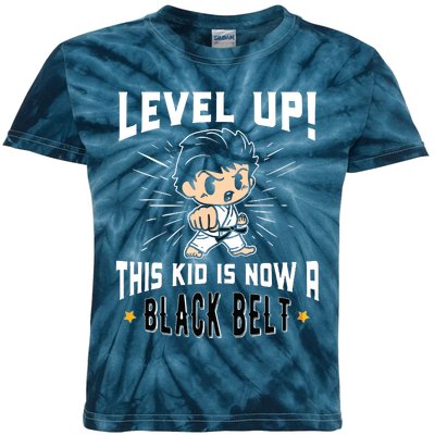 Karate Uniform Black Belt Award T Gifts Kids Tie-Dye T-Shirt