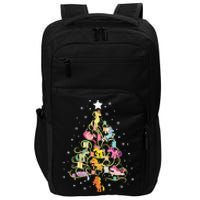 Kids Unicorn Christmas Tree Cute Unicorns Holiday Decor Impact Tech Backpack