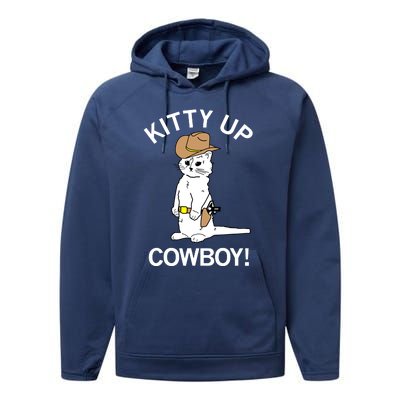 Kitty Up Cowboy Performance Fleece Hoodie