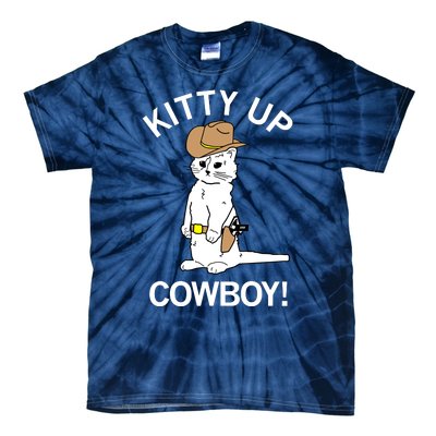 Kitty Up Cowboy Tie-Dye T-Shirt