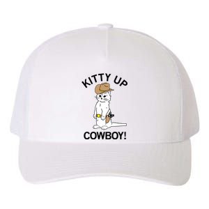 Kitty Up Cowboy Yupoong Adult 5-Panel Trucker Hat