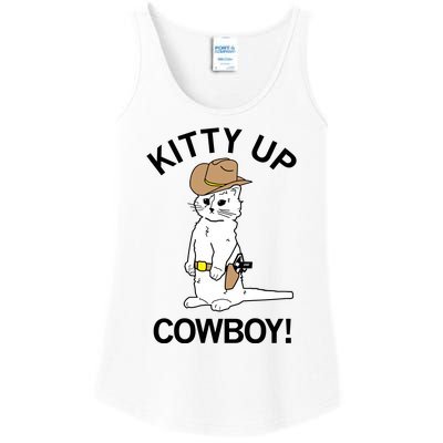 Kitty Up Cowboy Ladies Essential Tank