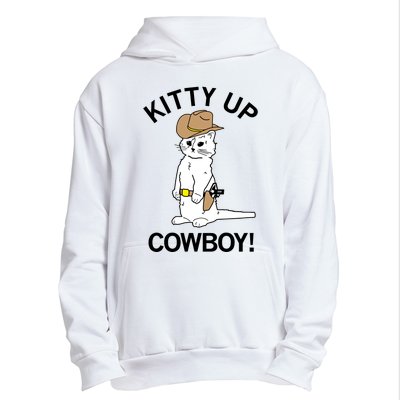 Kitty Up Cowboy Urban Pullover Hoodie