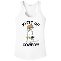 Kitty Up Cowboy Ladies PosiCharge Competitor Racerback Tank