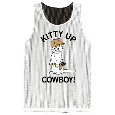 Kitty Up Cowboy Mesh Reversible Basketball Jersey Tank