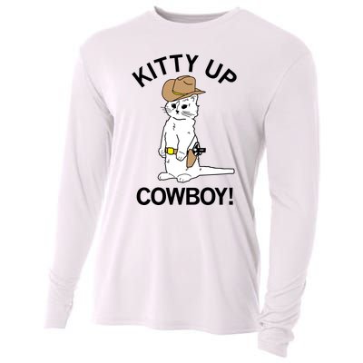 Kitty Up Cowboy Cooling Performance Long Sleeve Crew