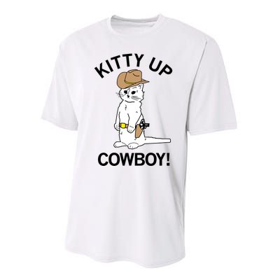 Kitty Up Cowboy Performance Sprint T-Shirt