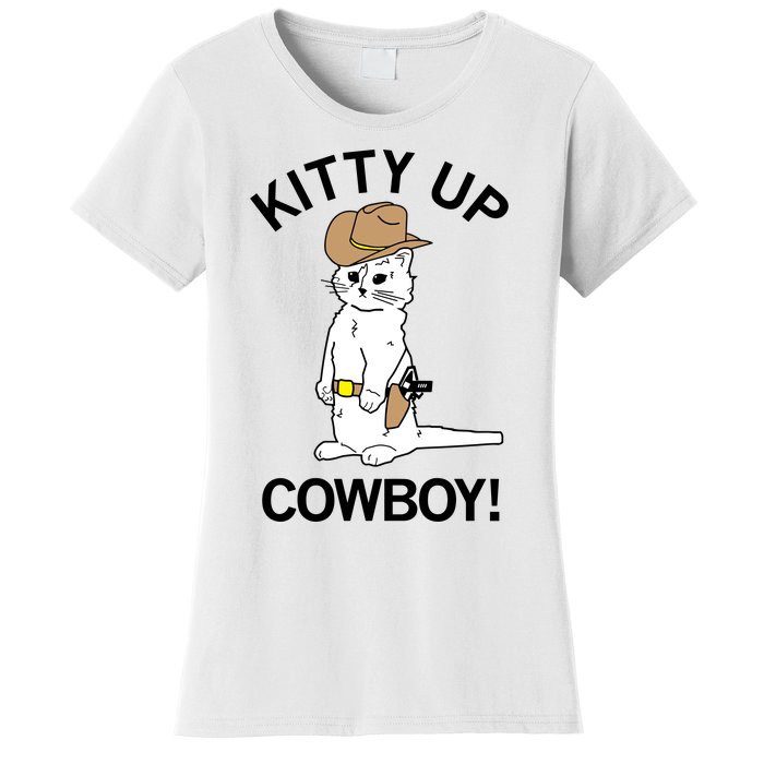 Kitty Up Cowboy Women's T-Shirt