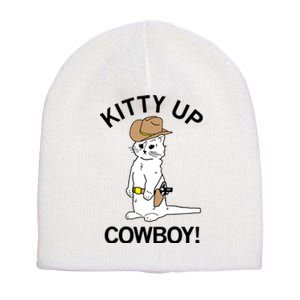 Kitty Up Cowboy Short Acrylic Beanie