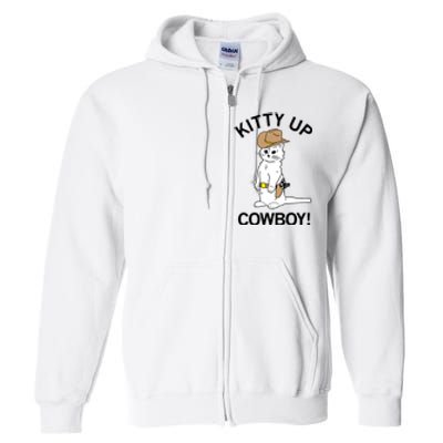 Kitty Up Cowboy Full Zip Hoodie