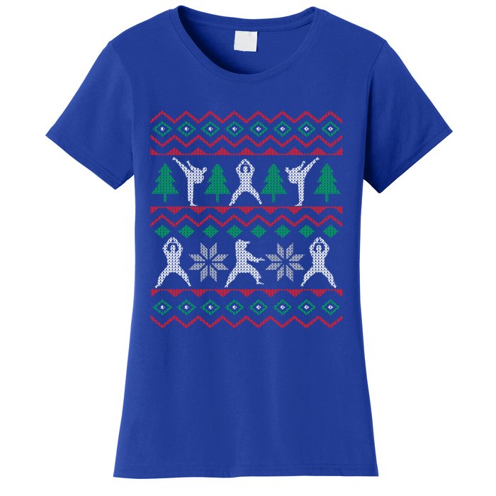 Karate Ugly Christmas Cool Gift Women's T-Shirt