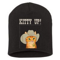 Kitty Up! Cowboy Cat Western Kitten Short Acrylic Beanie