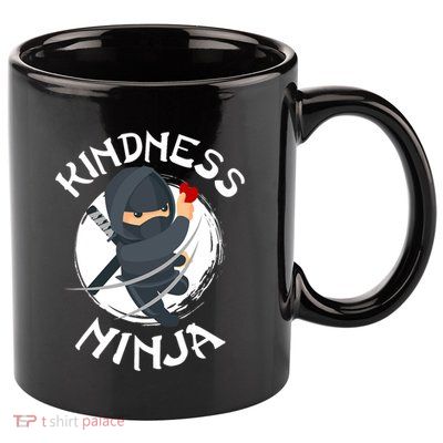 Kids Unity Day Orange Kindness Ninja Anti Bullying 11oz C Handle Ceramic Mug