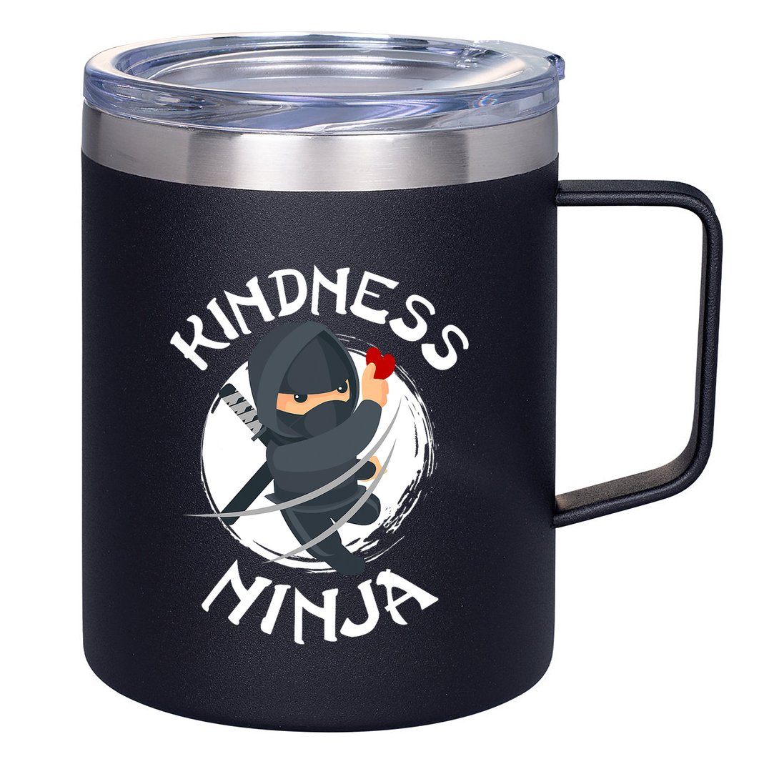 Kids Unity Day Orange Kindness Ninja Anti Bullying 12oz Stainless Steel Coffee Mug