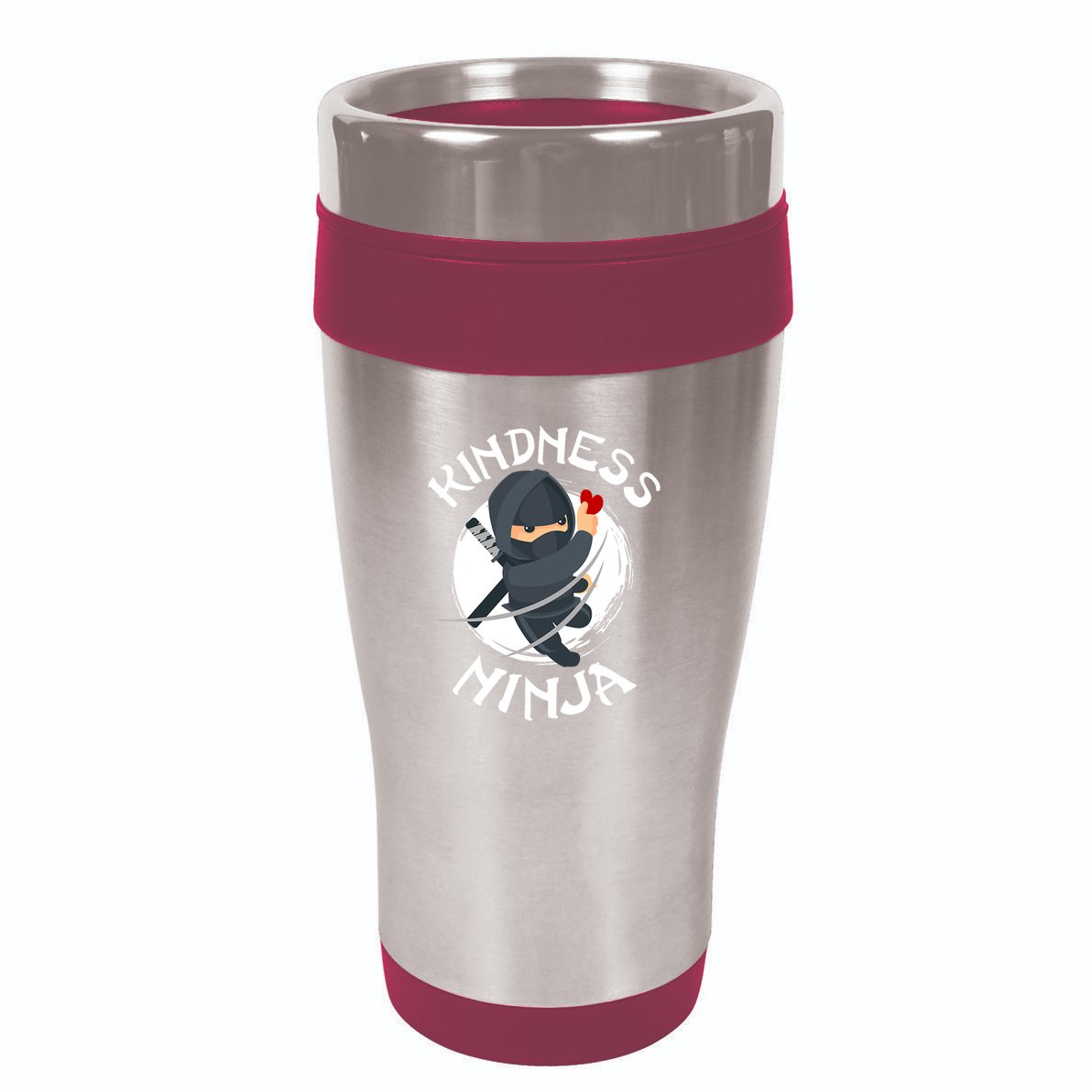 Kids Unity Day Orange Kindness Ninja Anti Bullying 16oz Travel Tumbler