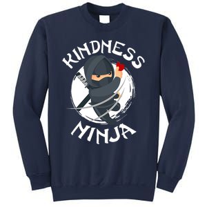 Kids Unity Day Orange Kindness Ninja Anti Bullying Sweatshirt