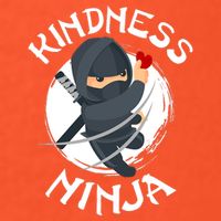 Kids Unity Day Orange Kindness Ninja Anti Bullying Button