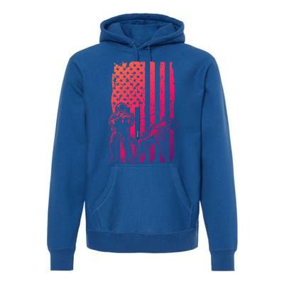 K9 Unit Dog Police Officer Army Soldier Rescue Usa Flag Gift Premium Hoodie