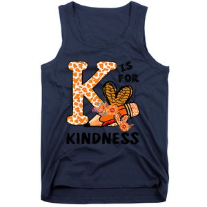 Kindness Unity Day Orange No Bullying Teachers Tank Top