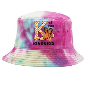 Kindness Unity Day Orange No Bullying Teachers Tie-Dyed Bucket Hat