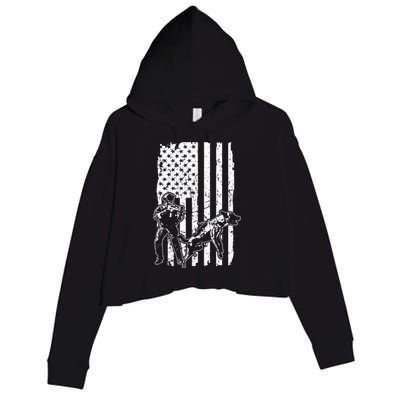 K9 Unit Dog Police Officer Army Soldier Rescue Usa Flag Gift Crop Fleece Hoodie