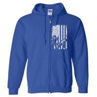 K9 Unit Dog Police Officer Army Soldier Rescue Usa Flag Gift Full Zip Hoodie