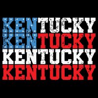 Kentucky Usa Flag 4th Of July Fourth American Vintage Womens T-Shirt