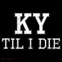 Ky Until I Die Kentucky Fan Merch Drawstring Bag