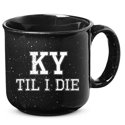 Ky Until I Die Kentucky Fan Merch 15oz Campfire Ceramic Mug