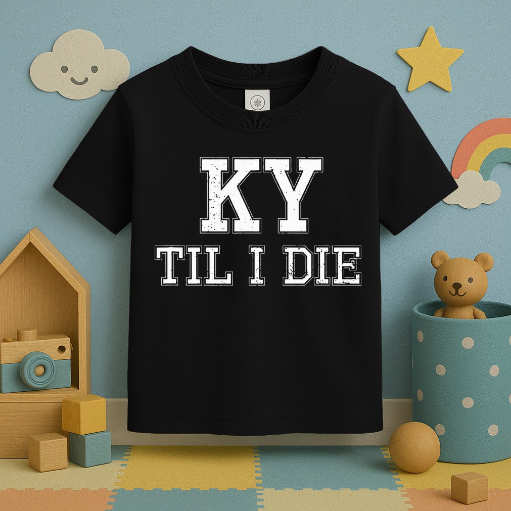 Ky Until I Die Kentucky Fan Merch Toddler T-Shirt