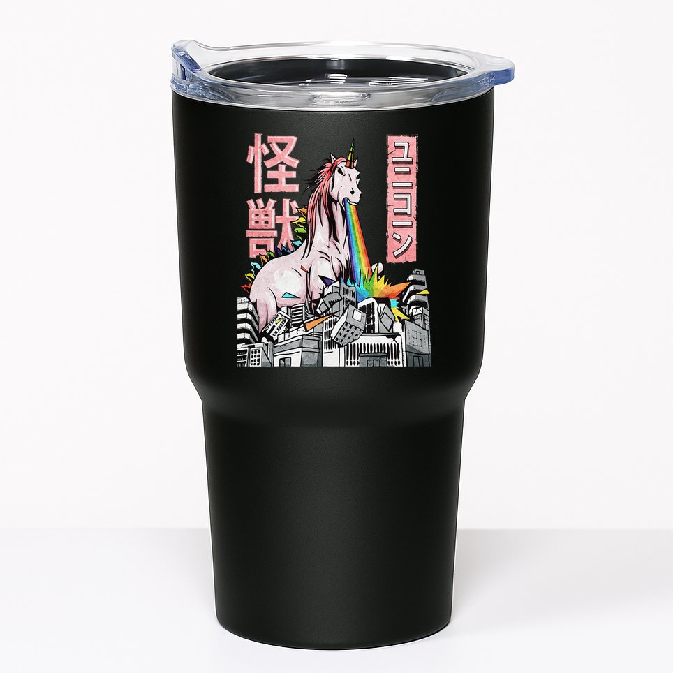 Kaiju Unicorn Japanese Monster Anime Merch Manga Otaku Tumbler