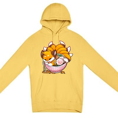 Kitsune Udon Premium Pullover Hoodie