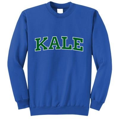 Kale University Leafy Greens Organic Gardener Go Vegan Gift Sweatshirt