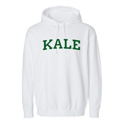 Kale University Leafy Greens Organic Gardener Go Vegan Gift Garment-Dyed Fleece Hoodie