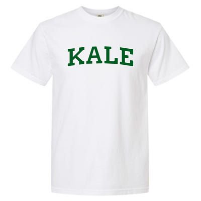 Kale University Leafy Greens Organic Gardener Go Vegan Gift Garment-Dyed Heavyweight T-Shirt