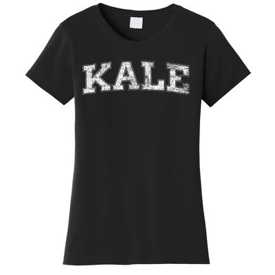 Kale University Leafy Greens Organic Gardener Go Vegan Women's T-Shirt